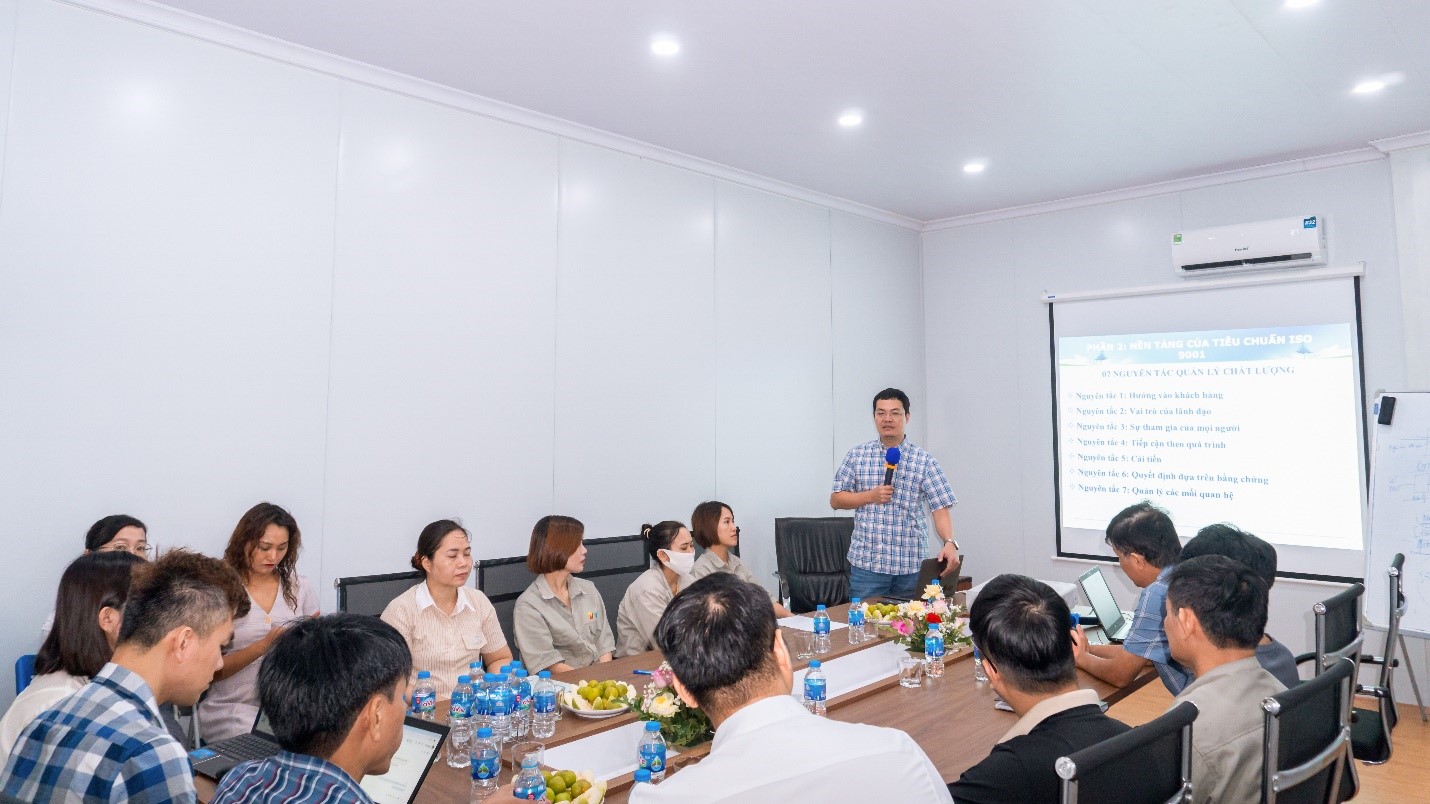 Đào tạo nhận thức ISO 9001:2015 tại Doanh nghiệp Sản xuất Thương mại An Việt